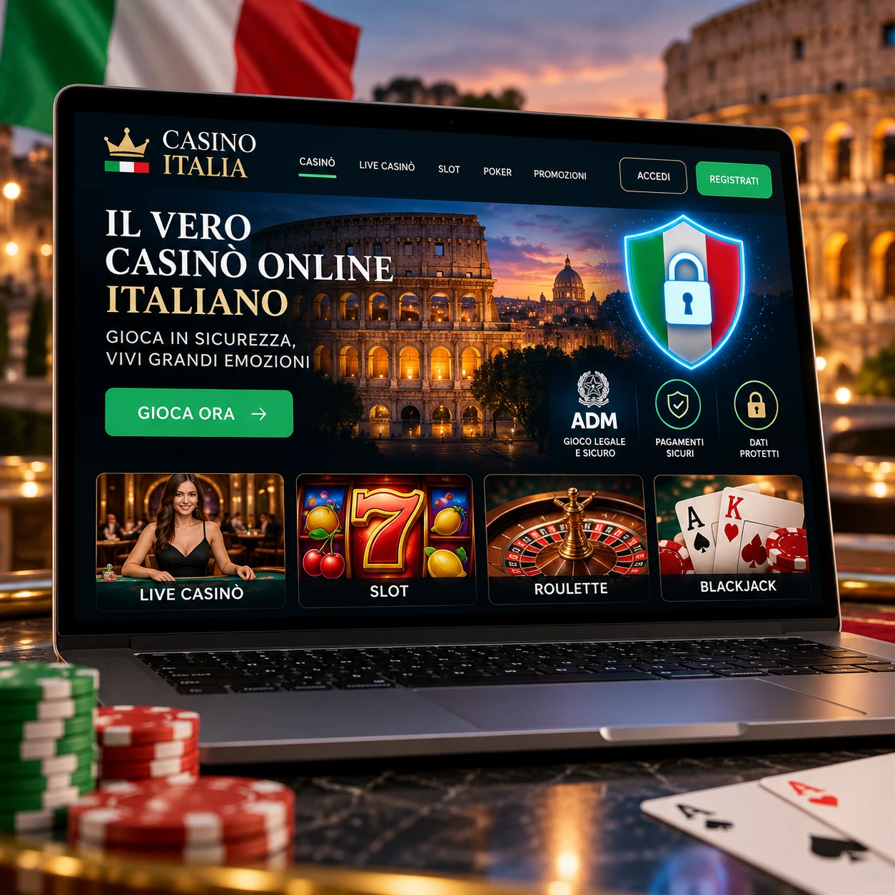 Guida Completa Ai Casin Online In Italia Nel 2026 Come Scegliere La Piattaforma Giusta Per Giocare