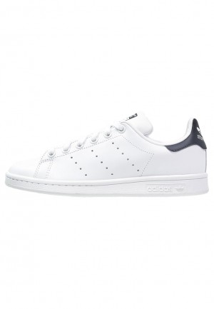 Adidas Originals Stan Smith Formatori Gestita Bianche / New Navy Stan Smith Uomostan Smith Uomo